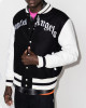 Palm Angels 50 Bear Varsity Black and White Jacket Palm Angels 50 Bear Varsity Black and White Jacket