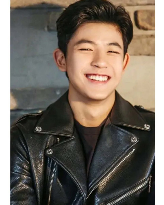 Park Solomon All of Us Are Dead Biker Leather Jacket Park Solomon All of Us Are Dead Biker Leather Jacket