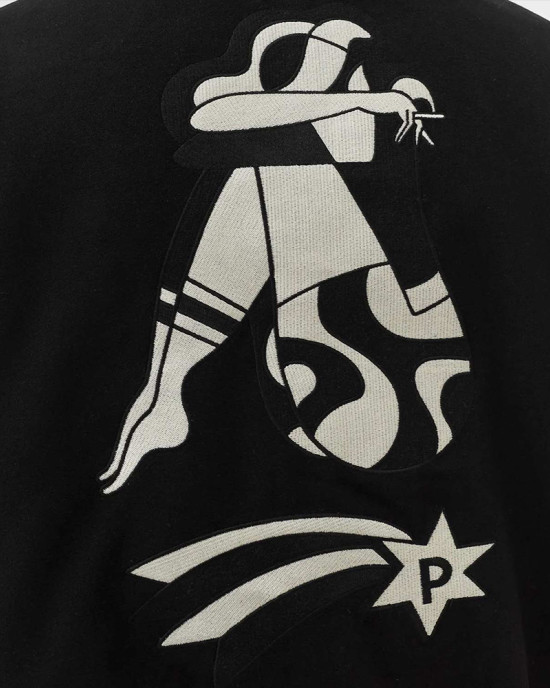 Parra Cloudy Star Varsity Wool Jacket Parra Cloudy Star Varsity Wool Jacket