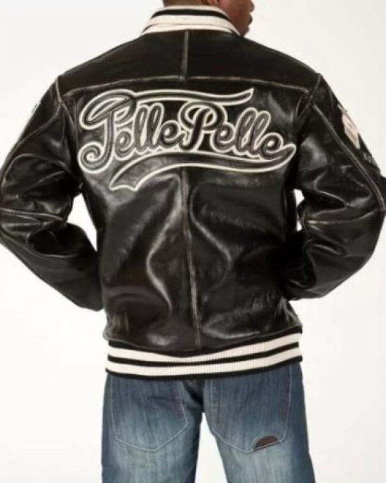 Pelle Pelle Marc Buchanan 1978 Black Leather Jacket Pelle Pelle Marc Buchanan 1978 Black Leather Jacket