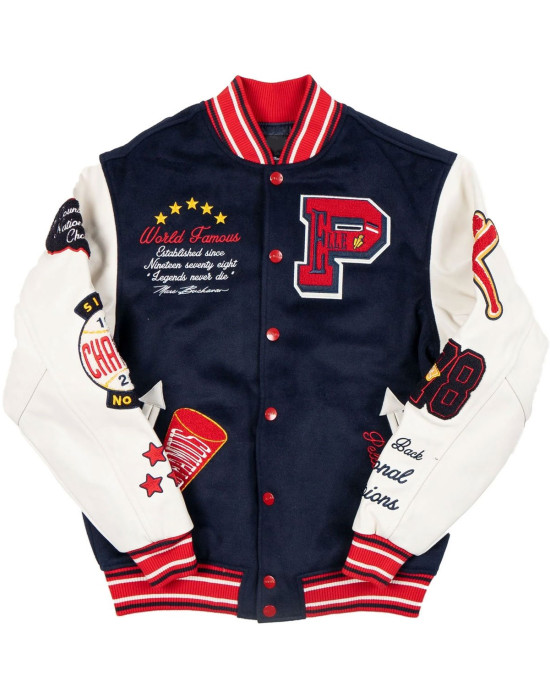 Pelle Pelle World Famous Varsity Jacket Pelle Pelle World Famous Varsity Jacket