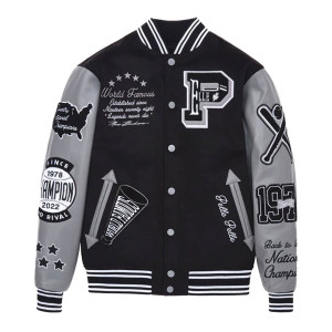 Pelle Pelle World Famous Varsity Jacket