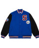 Philadelphia 76ers Team Legacy Varsity Wool Jacket Philadelphia 76ers Team Legacy Varsity Wool Jacket