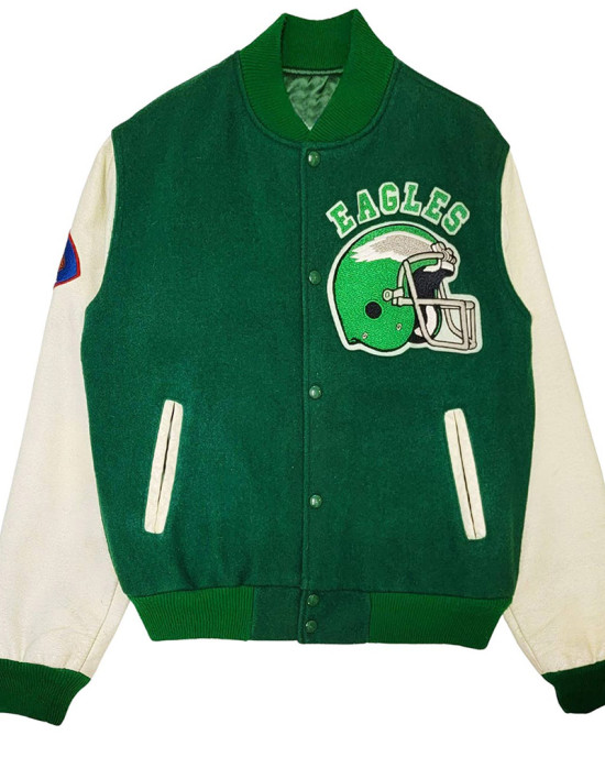 Philadelphia Eagles 80’s Varsity Jacket Philadelphia Eagles 80’s Varsity Jacket