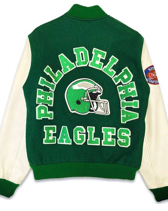 Philadelphia Eagles 80’s Varsity Jacket Philadelphia Eagles 80’s Varsity Jacket