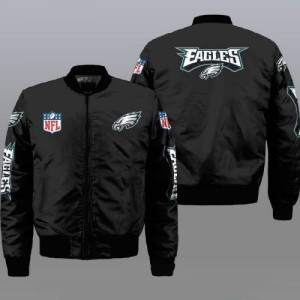 Philadelphia Eagles Mens Bomber Jacket