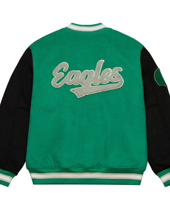 Philadelphia Eagles Team Legacy Varsity Jacket Philadelphia Eagles Team Legacy Varsity Jacket
