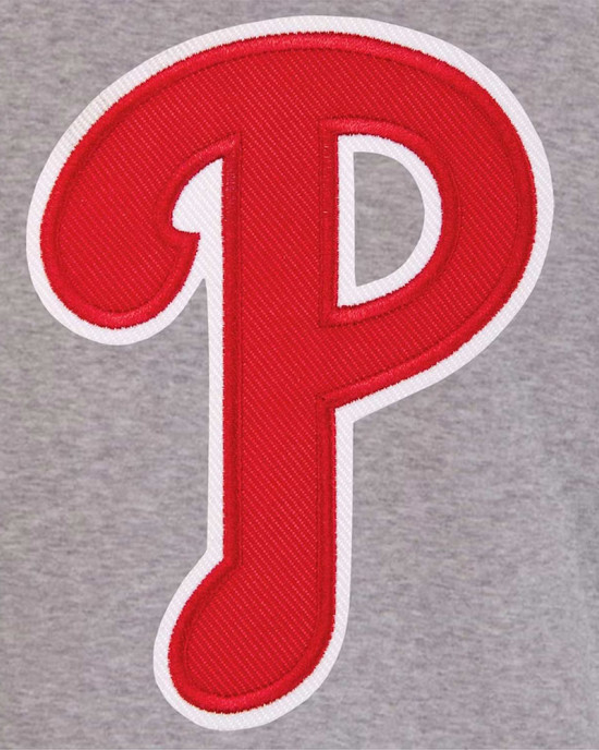 Philadelphia Phillies Gray and Royal Varsity Wool Jacket Philadelphia Phillies Gray and Royal Varsity Wool Jacket