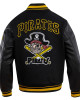 Pittsburgh Pirates Retro Classic Rib Wool Varsity Jacket Pittsburgh Pirates Retro Classic Rib Wool Varsity Jacket
