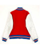 Playboi Carti Supreme Tiger Letterman Red and White Jacket Playboi Carti Supreme Tiger Letterman Red and White Jacket