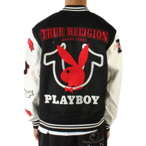 Playboy Club True Religion Varsity Jacket