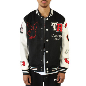 Playboy Club True Religion Varsity Jacket
