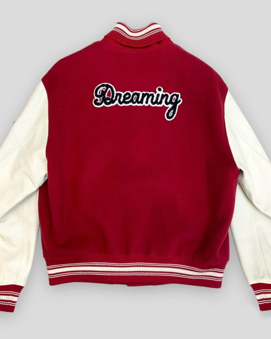 Pop Smoke Louis Vuitton Dreaming Varsity Jacket Pop Smoke Louis Vuitton Dreaming Varsity Jacket