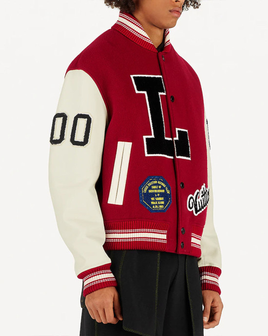 Pop Smoke Louis Vuitton Dreaming Varsity Jacket Pop Smoke Louis Vuitton Dreaming Varsity Jacket