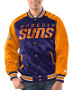 Purple/Orange Phoenix Suns Renegade Varsity Satin Jacket Purple/Orange Phoenix Suns Renegade Varsity Satin Jacket