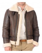 R.A.F Maximus Brown B3 Bomber Jacket