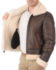 R.A.F Maximus Brown B3 Bomber Jacket R.A.F Maximus Brown B3 Bomber Jacket