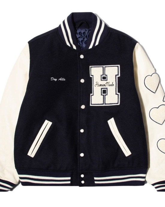 Race Human Made Varsity Jacket Race Human Made Varsity Jacket