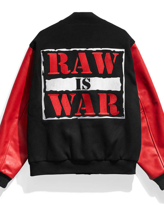 Raw is War Varsity Jacket Raw is War Varsity Jacket