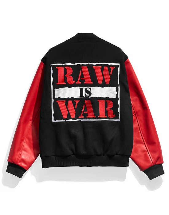 Raw is War Varsity Jacket