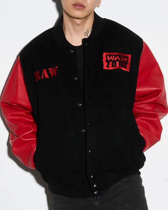 Raw is War Varsity Jacket Raw is War Varsity Jacket