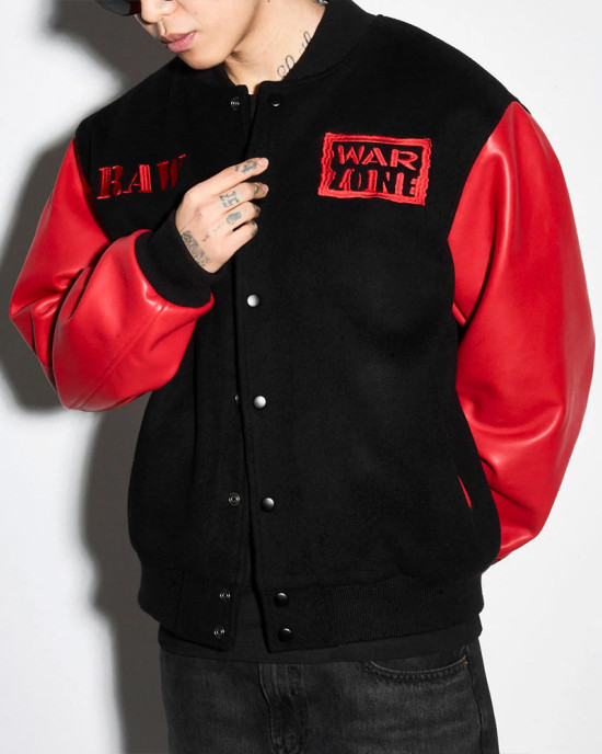 Raw is War Varsity Jacket Raw is War Varsity Jacket