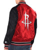 Red/Black Houston Rockets Renegade Varsity Satin Jacket Red/Black Houston Rockets Renegade Varsity Satin Jacket