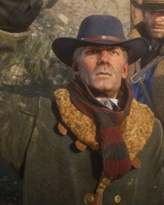 Red Dead Redemption 2 Hosea Matthews Grey Coat Red Dead Redemption 2 Hosea Matthews Grey Coat