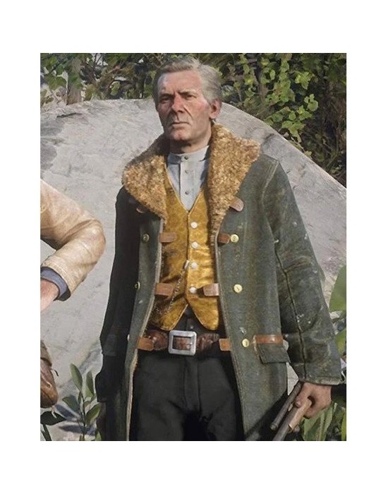 Red Dead Redemption 2 Hosea Matthews Grey Coat