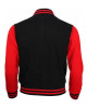 Red and Black Letterman Bomber Varsity Jacket Red and Black Letterman Bomber Varsity Jacket