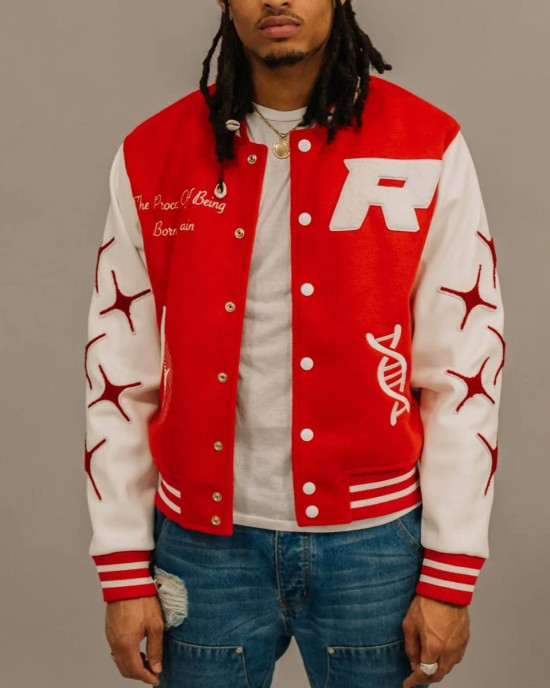 Retrovert Rebirth Wool Varsity Jacket Retrovert Rebirth Wool Varsity Jacket