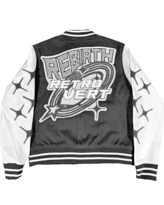 Retrovert Rebirth Wool Varsity Jacket Retrovert Rebirth Wool Varsity Jacket