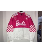 Rev Up Your Style with the Barbie Checkered Racing Jacket - Limited Stock