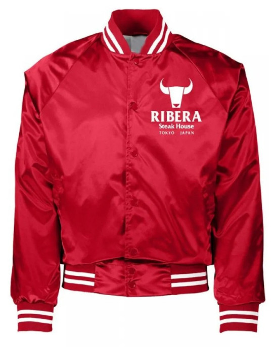 Ribera Wrestling Black Bomber Jacket Ribera Wrestling Black Bomber Jacket
