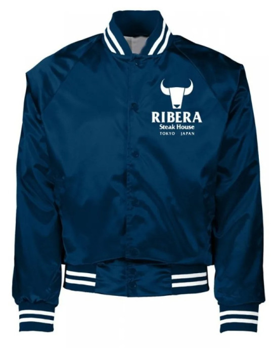 Ribera Wrestling Black Bomber Jacket Ribera Wrestling Black Bomber Jacket