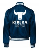 Ribera Wrestling Black Bomber Jacket