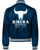 Ribera Wrestling Black Bomber Jacket Ribera Wrestling Black Bomber Jacket