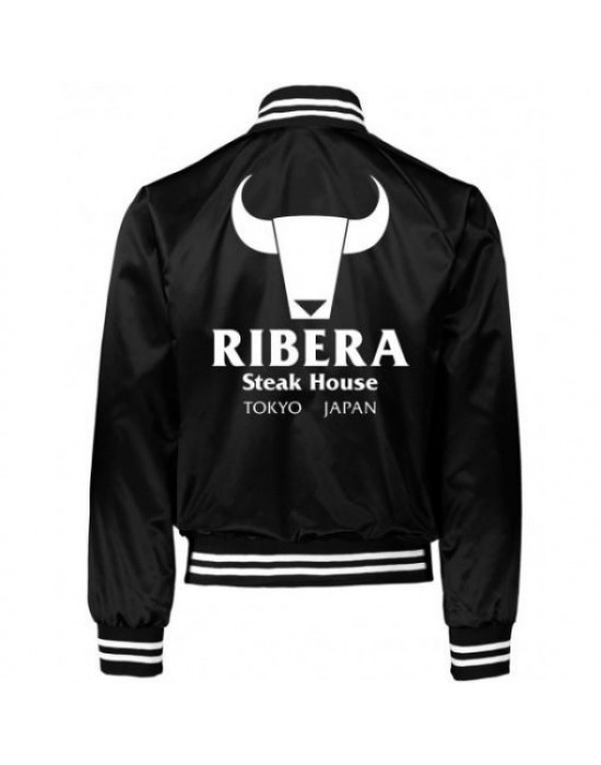 Ribera Wrestling Satin Black Jacket