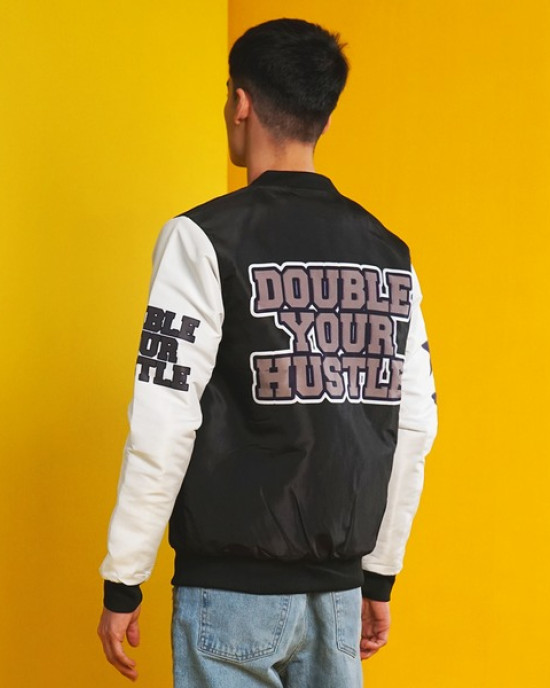 RightLeathers - Double Your Hustle Bomber Jacket RightLeathers - Double Your Hustle Bomber Jacket