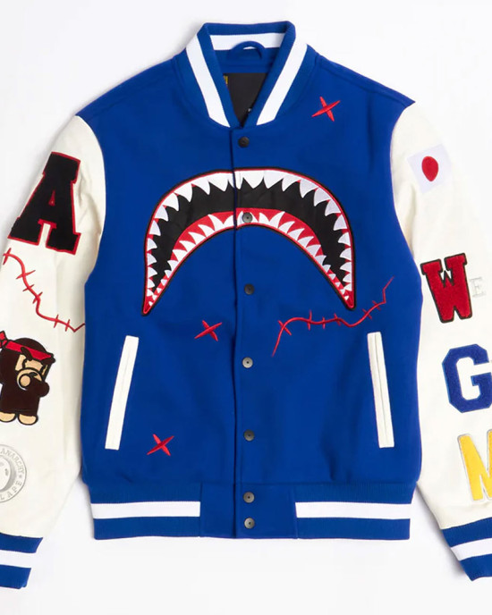 Robert Phillipe We Killed Ape Varsity Jacket Robert Phillipe We Killed Ape Varsity Jacket