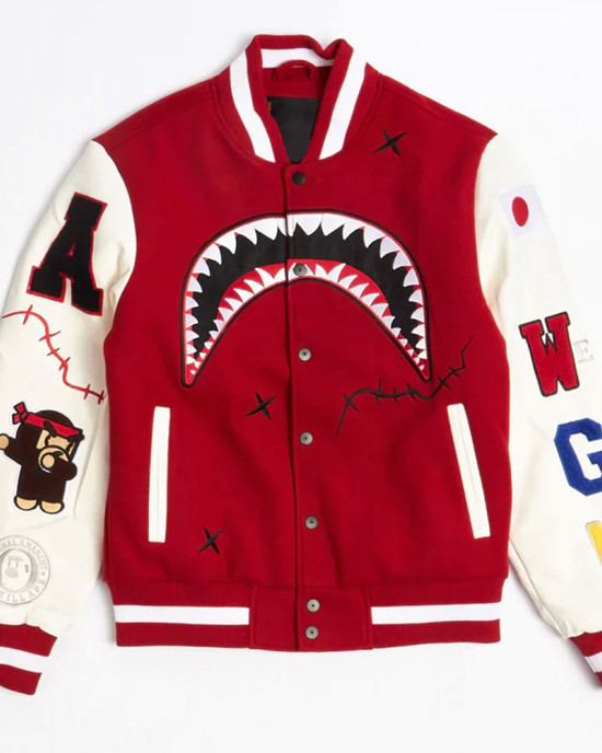 Robert Phillipe We Killed Ape Varsity Jacket Robert Phillipe We Killed Ape Varsity Jacket