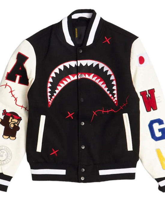 Robert Phillipe We Killed Ape Varsity Jacket Robert Phillipe We Killed Ape Varsity Jacket