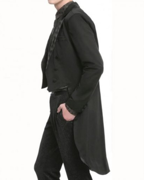 Robin Lord Taylor Gotham Penguin Black Coat Robin Lord Taylor Gotham Penguin Black Coat