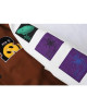 Rocco Black And Brown Varsity Jacket Rocco Black And Brown Varsity Jacket