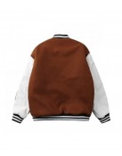 Rocco Black And Brown Varsity Jacket