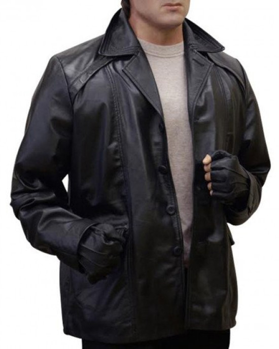 Rocky Balboa Film Sylvester Stallone Leather Coat