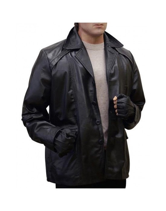 Rocky Balboa Film Sylvester Stallone Leather Coat