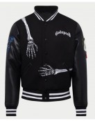 Rod Godspeed Skull Varsity Jacket