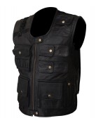 Roman Reigns WWE Tactical Leather Vest