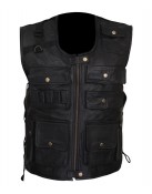 Roman Reigns WWE Tactical Leather Vest